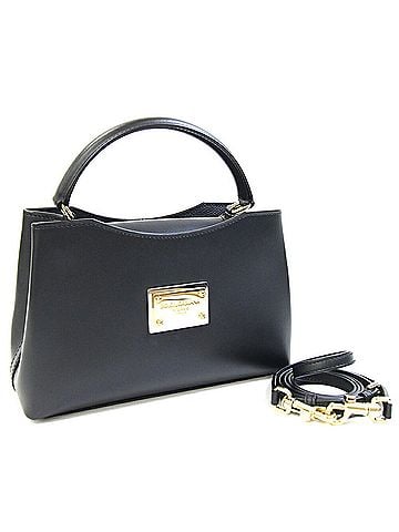 Dolce & Gabbana Dolce &amp; Gabbana handbag BB7339 Black Leather Polyester Fur Shoulder Crossbody Women's DOLCE GABBANA | and D&amp;G Handbag Bag (view 1)