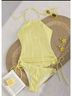 Shein Yellow Two Piece Swimsuit Size M - photo 9