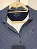 PETER MILLAR Fair Isle Blue Purple Polo Size M - photo 3