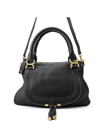 Chloé Chloé Chloe shoulder bag, Marcie calfskin, 2-way black, handbag. (view 1)