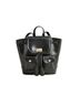 J.Crew 100% Leather Solid Black Backpack One size - photo 3