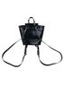 J.Crew 100% Leather Solid Black Backpack One size - photo 2