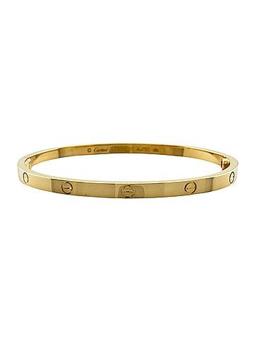 Cartier Cartier Love Bracelet Bangle, 18K Yellow Gold, Women's, CARTIER (view 1)
