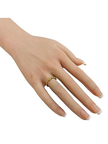 Gucci Gucci Ouroboros Ring, 18K Yellow Gold, Turquoise, Women's GUCCI (view 2)