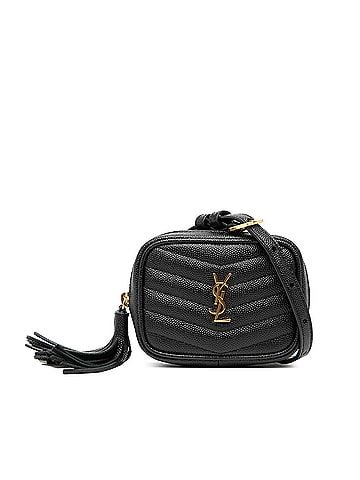 Saint Laurent Baby Matelasse Grain De Poudre Monogram Lou Camera Bag (view 1)