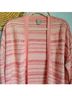 Chico's Stripes Pink Jacket Size L - photo 3