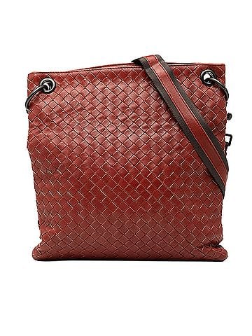 Bottega Veneta Leather Intrecciato Crossbody (view 1)