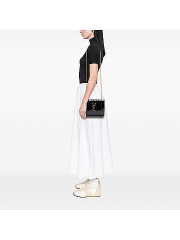 Saint Laurent Medium Patent Vicky Crossbody (view 2)