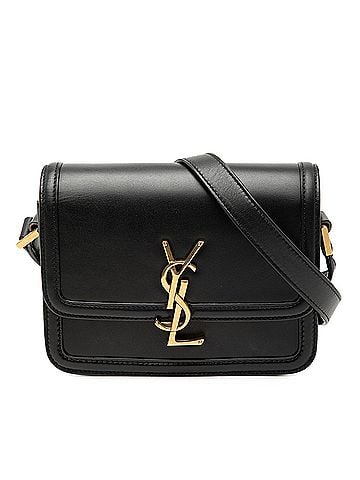 Saint Laurent Small Calfskin Solferino Satchel In Box (view 1)