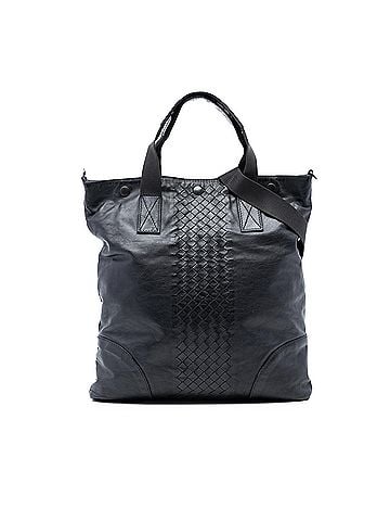 Bottega Veneta Intrecciato Trimmed Nappa Convertible Tote (view 1)