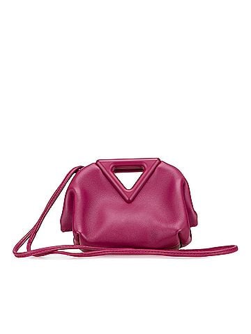 Bottega Veneta Leather Point Coin Purse Satchel (view 1)