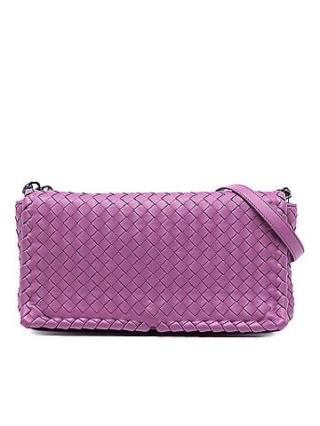 Bottega Veneta Nappa Intrecciato Dahlia Clutch Crossbody (view 1)