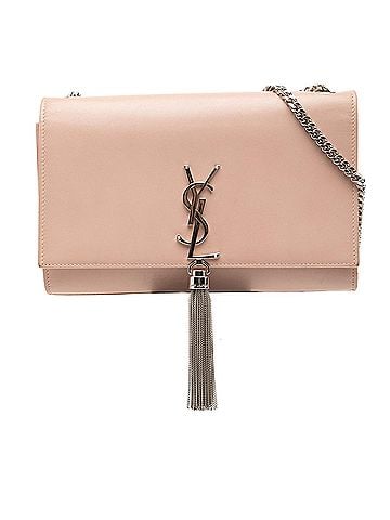Saint Laurent Medium Smooth Calfskin Classic Monogram Kate Tassel Crossbody (view 1)