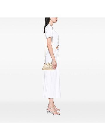 Bottega Veneta Crackled Calfskin The Mini Pouch Crossbody (view 2)