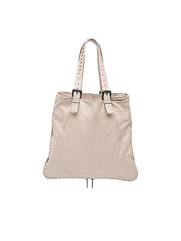 Bottega Veneta Leather Intrecciato Side Zip Tote (view 1)