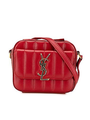 Saint Laurent Toy Lambskin Vicky Crossbody (view 1)