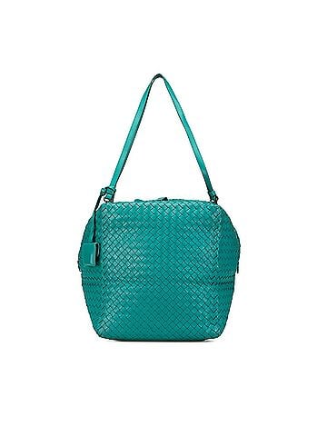 Bottega Veneta Nappa Intrecciato Cube Shoulder Bag (view 1)