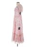 Lulus 100% Polyester Floral Pink Lulus Cocktail Dress Size S - photo 4