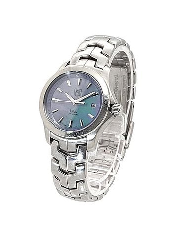 TAG Heuer TAG Heuer Link WJF1311 Women's Watch, Blue Shell, Quartz Watch (view 2)
