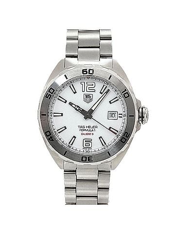 TAG Heuer TAG Heuer Formula 1 Calibre 5 WAZ2114 Men's Watch, Date, White, Automatic Movement (view 1)