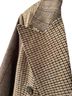 Avec Les Filles Houndstooth Stripes Gray Tan Brown Blazer Size XL - photo 2