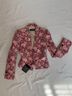 Dolce Floral Pink Gold Black Blazer Size XS - photo 3