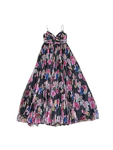 Monique Lhuillier Yvonne Gown Cocktail Dress (view 1)