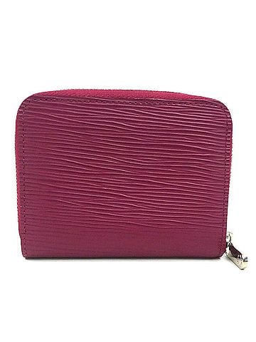 Louis Vuitton Louis Vuitton LOUIS VUITTON Wallet/Coin Purse Epi Zippy Coin Leather Fuchsia Men's Women's M60383 56829b (view 2)