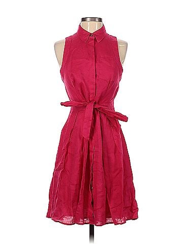 HD in Paris Linen shirt dress Hd In Paris Casual Dress (view 1)