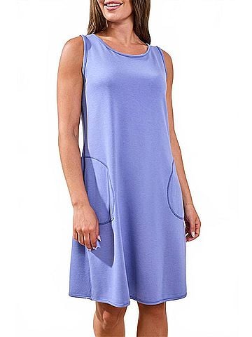Tribal Reversible Dress in Marina (view 2)