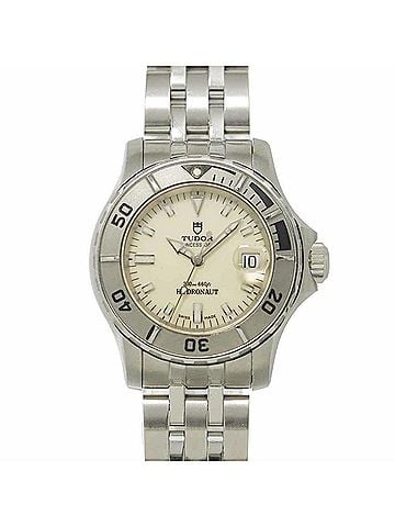 Tudor Tudor Princess Date Hydronaut 99090 Ladies' Watch, Ivory, Automatic Movement (view 2)