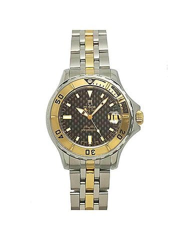 Tudor Tudor Hydronaut 85193P Boys' Watch, Black/YG Yellow Gold, Automatic Movement (view 2)