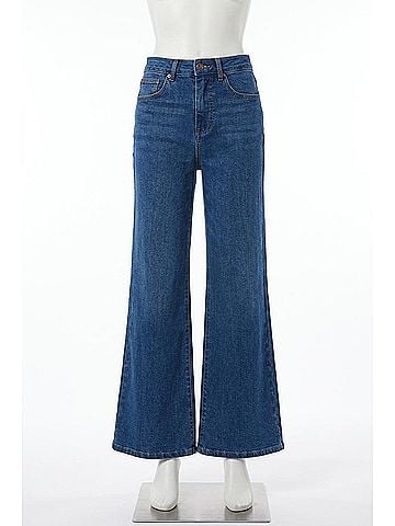 Tribal Threads Brook High Rise Hugging Jeans in Blue Dream (view 1)