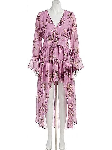 Steve Madden Sol Midi Dress in Purple (view 1)