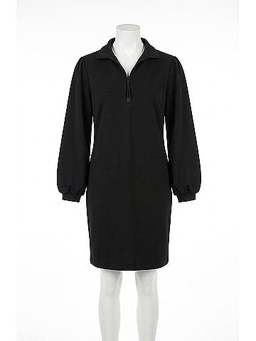 Joseph Ribkoff Women's High-Neck Bodycon Dress in Black (view 1)
