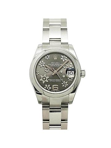 Rolex Rolex Datejust 178240 Random Serial Number Roulette Boys' Watch Gray Flower Automatic (view 2)