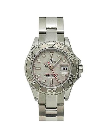 Rolex Rolex Yachtmaster Rolesium 169622 K-serial Ladies' Watch, Date, PT, Automatic Winding. (view 2)
