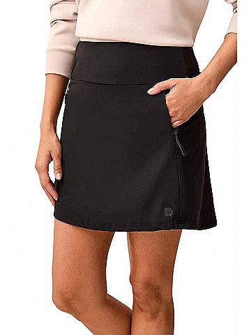 Tribal Relaxed Fit Inner Short Skort in Black (view 2)