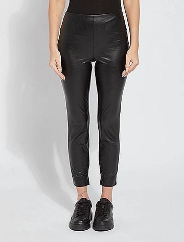 Lyssé Katherine Toothpick Skinny Pants in Black (view 2)