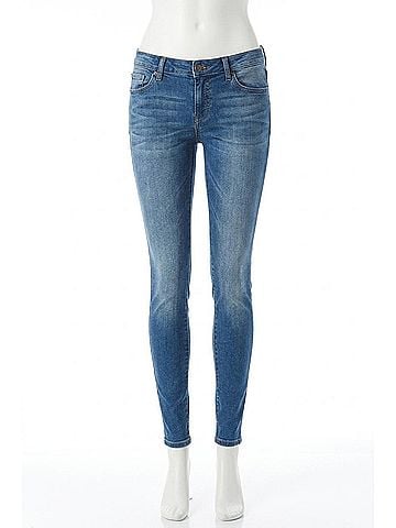 Dear John Metro Skinny Jeans in Bubble Gum (view 1)