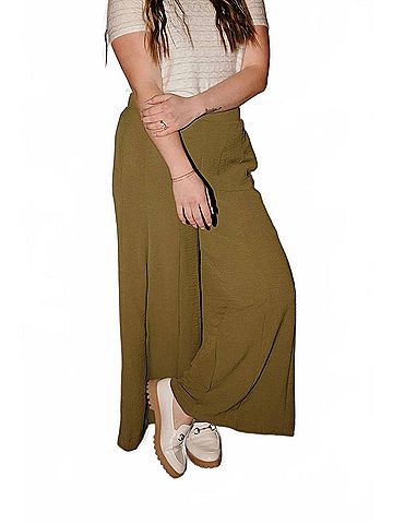 Tribal Rainforest Pants in Olive Green (view 2)