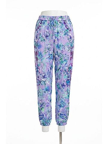 Johnny Was Nina Jogger Pant in Rose Of Sharon Purple (view 1)