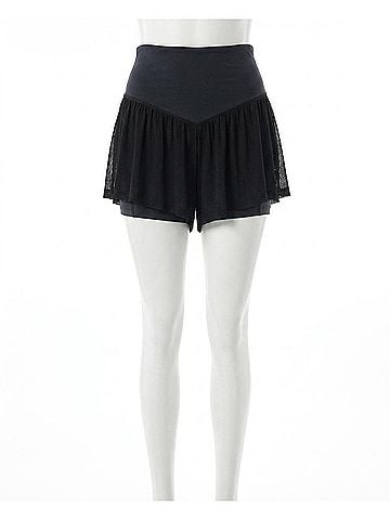 Free People Sunset Athletic Shorts in Black (view 1)