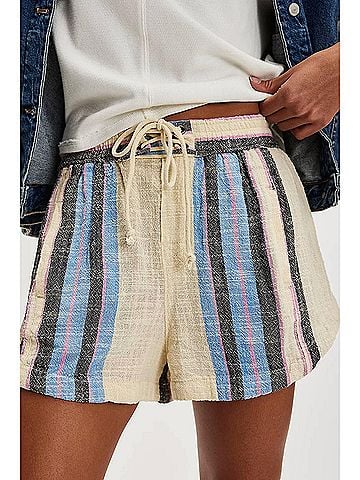 Free People Kalli Board Short in Sand Combo (view 2)
