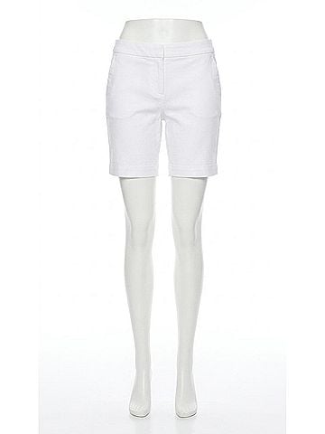 Tribal Flat Pull On Short in White (view 1)