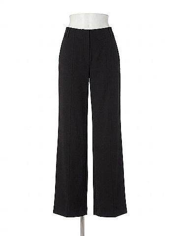 Lyssé Ellison Elasticized Waistband Trouser in Black (view 1)