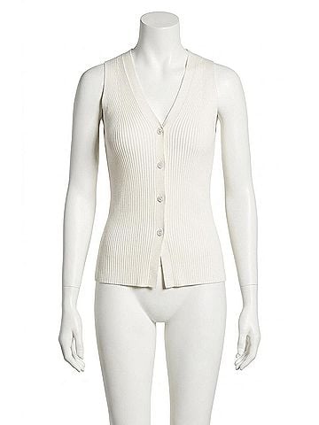 Rails Tatia Vest in Ecru (view 1)