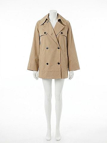 Rails Lucien Button Front Jacket in Taupe (view 1)