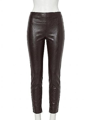 Lyssé Katherine Toothpick Skinny Pants in Double Espresso (view 1)