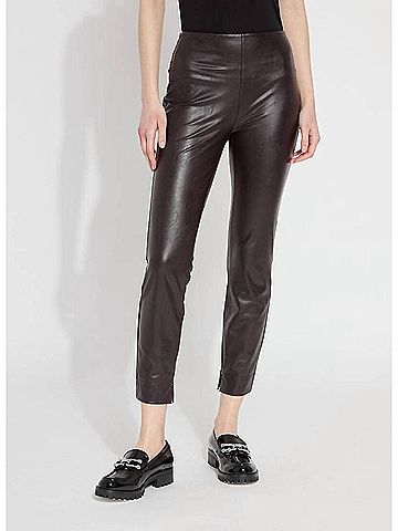 Lyssé Katherine Toothpick Skinny Pants in Double Espresso (view 2)
